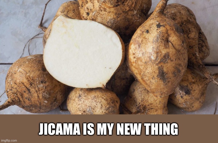 JICAMA IS MY NEW THING | made w/ Imgflip meme maker