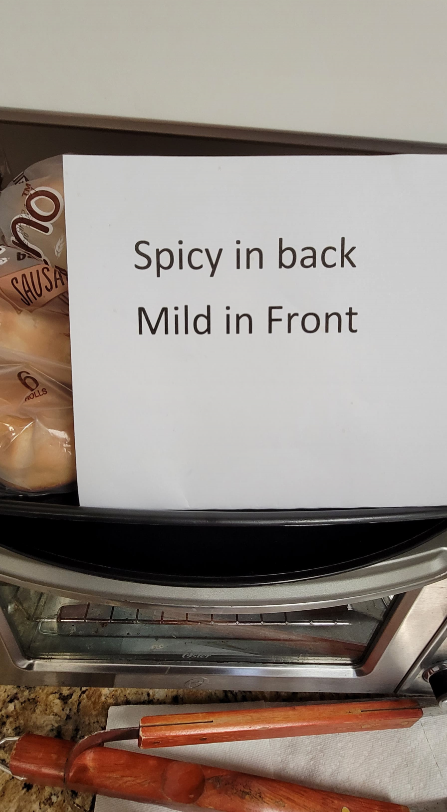 High Quality Spicy in back Mild in Front Blank Meme Template