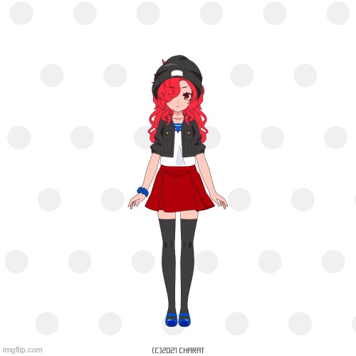 today's oc challenge, ur oc in a school uniform | made w/ Imgflip meme maker