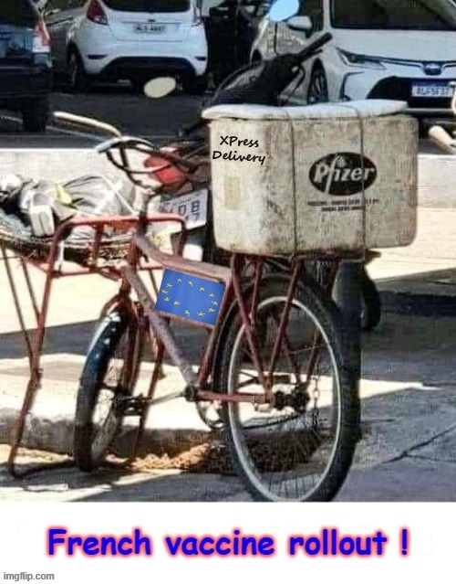 French Vaccine Rollout ! | image tagged in covidiots | made w/ Imgflip meme maker