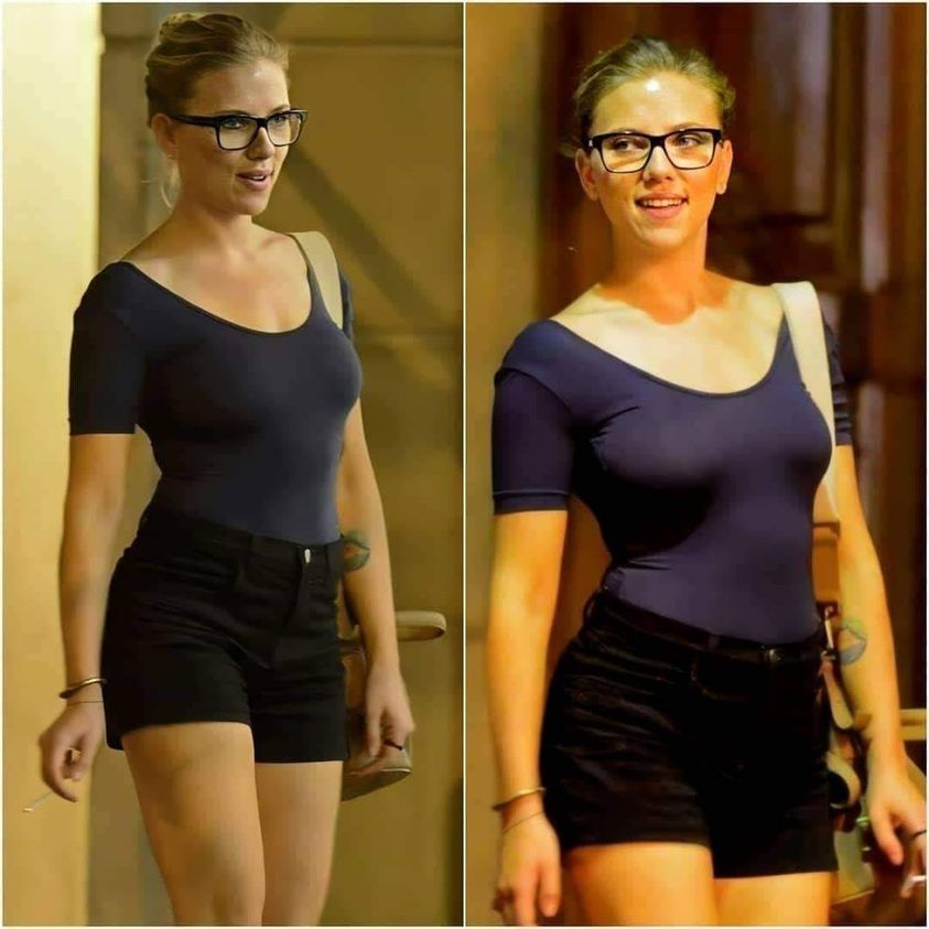 Scarlett Johansson Blank Meme Template