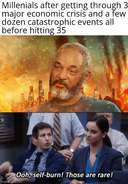 image tagged in ooh self-burn those are rare,will smith,funny,memes,rekt | made w/ Imgflip meme maker