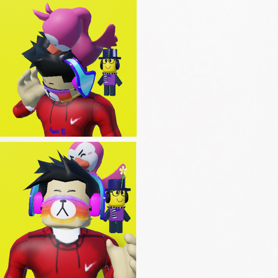 Roblox Hotline Bling Blank Template Imgflip - hotline bling id for roblox