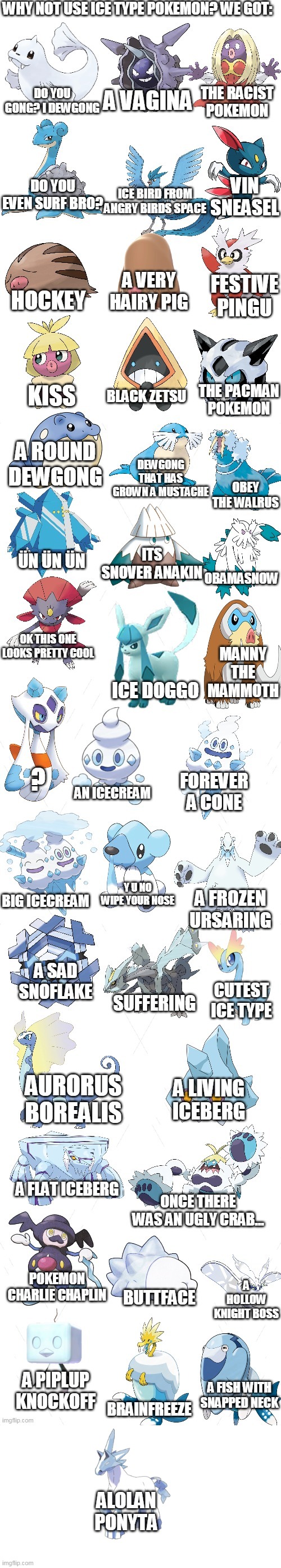 ice type pokemon be like | ALOLAN PONYTA | image tagged in memes,funny,pokemon | made w/ Imgflip meme maker