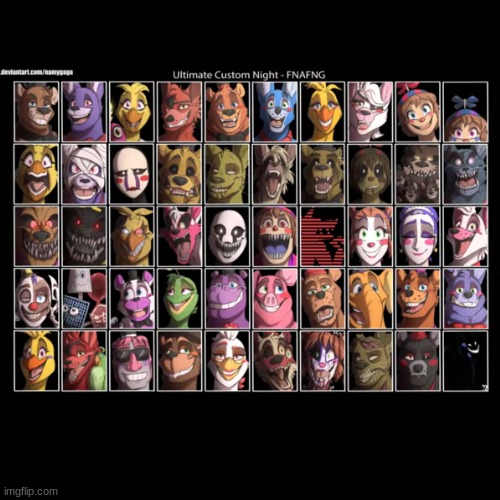 Cool art, not mine | image tagged in fnaf,art,ucn | made w/ Imgflip meme maker