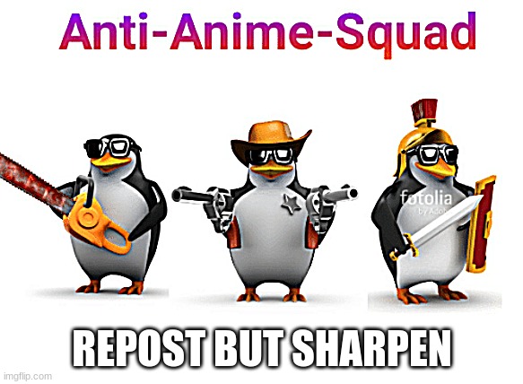 pls? | REPOST BUT SHARPEN | image tagged in penguins the boys | made w/ Imgflip meme maker