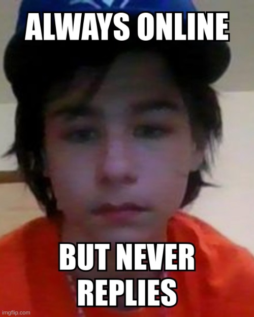 always online | image tagged in lol | made w/ Imgflip meme maker