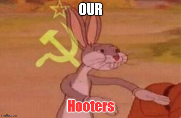 our | OUR Hooters | image tagged in our | made w/ Imgflip meme maker