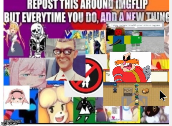 Do it. | image tagged in repost | made w/ Imgflip meme maker