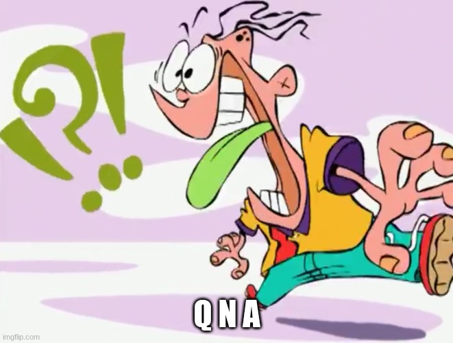 Confused Eddy | Q N A | image tagged in confused eddy | made w/ Imgflip meme maker