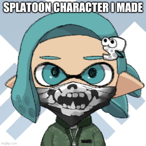 SPLATOON CHARACTER I MADE | made w/ Imgflip meme maker