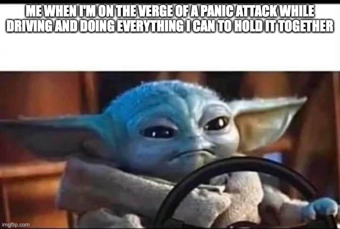 Baby Yoda Driving - Imgflip