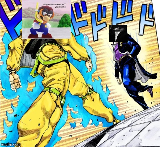 Jojo's Walk | image tagged in jojo's walk | made w/ Imgflip meme maker