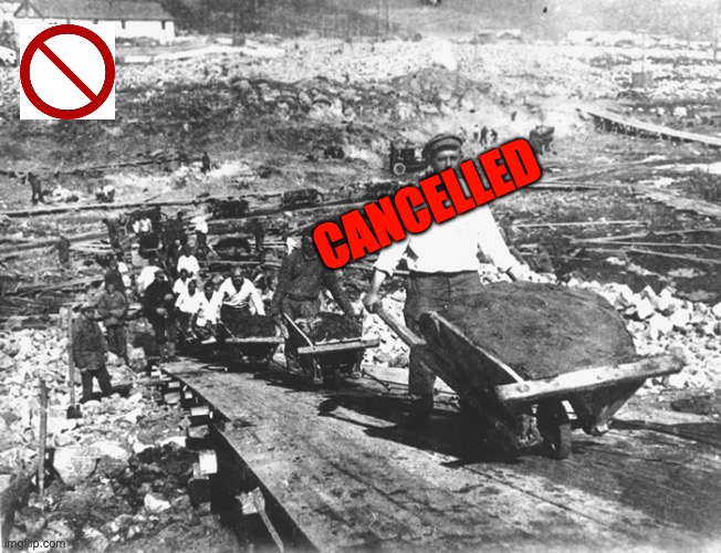 gulag | CANCELLED | image tagged in gulag | made w/ Imgflip meme maker