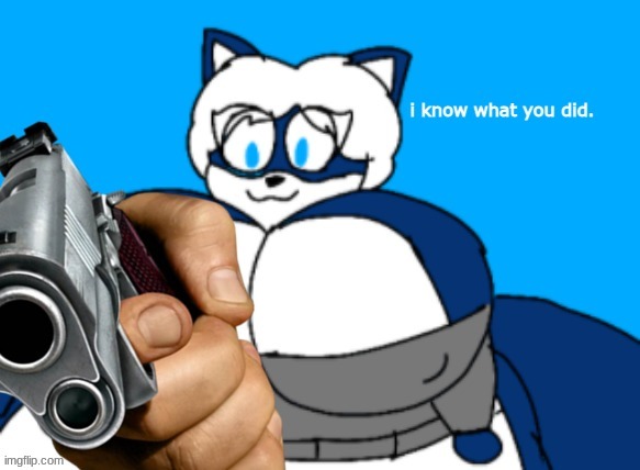 beeg cloudy knows what you did | image tagged in beeg cloudy knows what you did | made w/ Imgflip meme maker