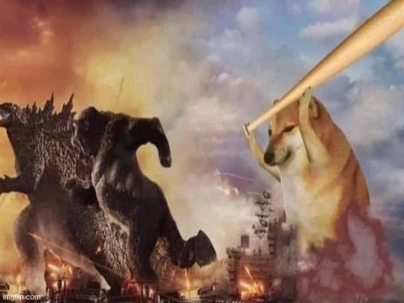 doge | image tagged in kong godzilla doge | made w/ Imgflip meme maker