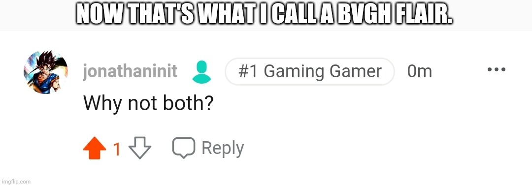 Thx bvgh mod | NOW THAT'S WHAT I CALL A BVGH FLAIR. | made w/ Imgflip meme maker