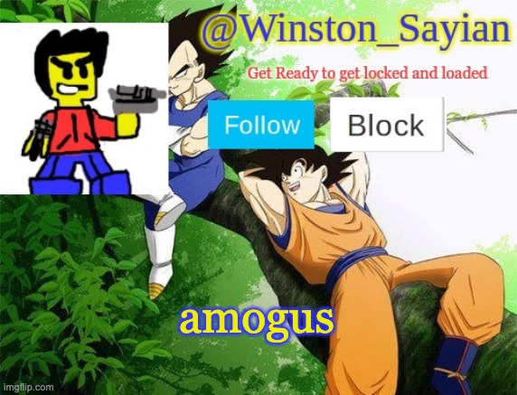 Winston's new template | amogus | image tagged in winston's new template | made w/ Imgflip meme maker