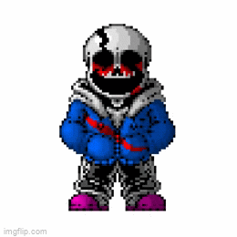 Undertale Last Breath Phase 4 Unofficial Sprite By Yours Truly Epilepsy Warning Imgflip