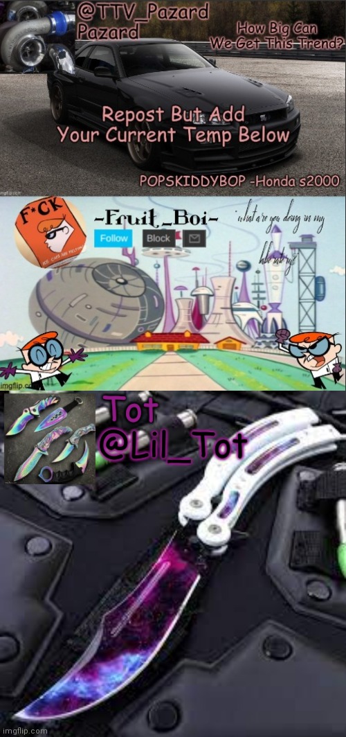 image tagged in lil_tot temp | made w/ Imgflip meme maker