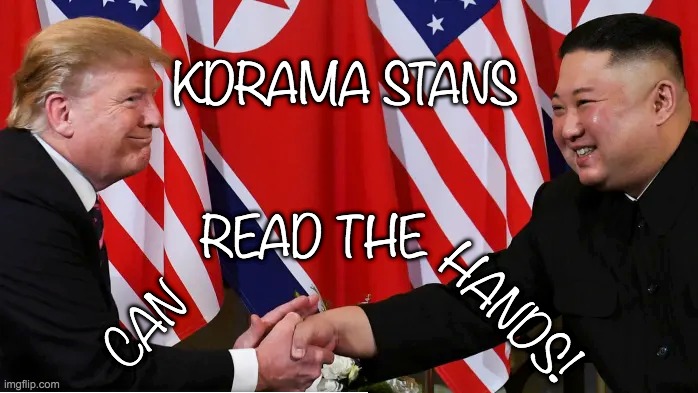 KDRAMA STANS CAN READ THE HANDS! | made w/ Imgflip meme maker