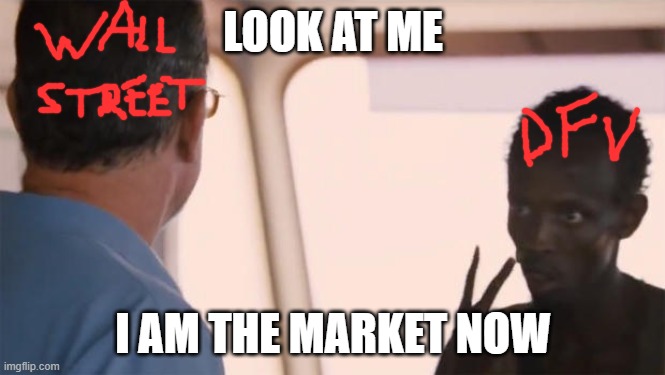 I am the captain now | LOOK AT ME; I AM THE MARKET NOW | image tagged in i am the captain now | made w/ Imgflip meme maker