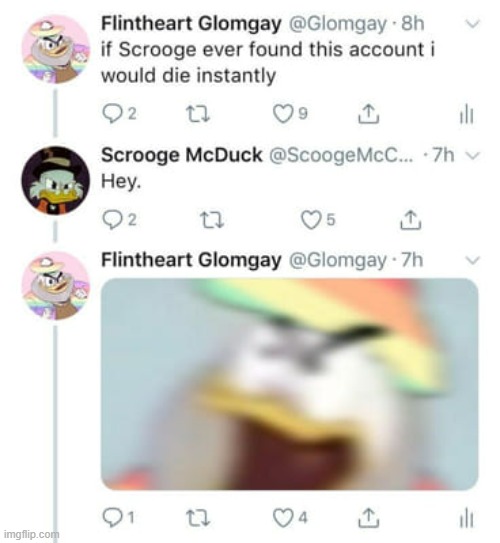 glomgay | image tagged in lgbt,lgbtq,ducktales,gay,glomgay,scrooge mcduck | made w/ Imgflip meme maker