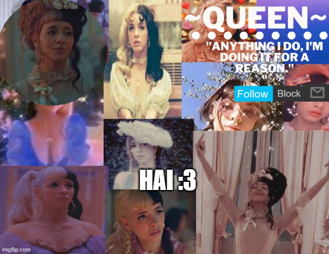 Queen. | HAI :3 | image tagged in queen | made w/ Imgflip meme maker