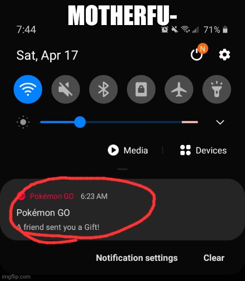 MOTHERFU- | made w/ Imgflip meme maker