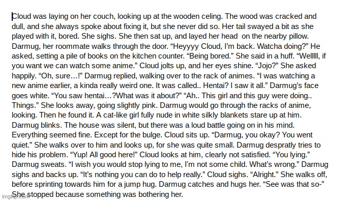 i fucking found the smut between me and darmug | made w/ Imgflip meme maker