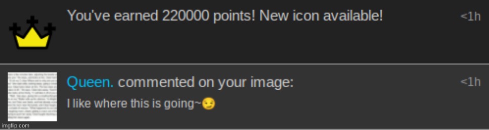 imgflip rewarded me for being herny | made w/ Imgflip meme maker