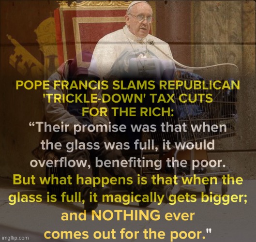 Pope Francis poor Blank Meme Template