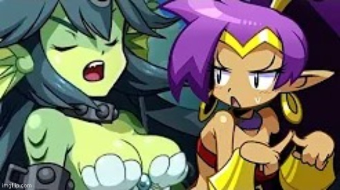 Mermaid argument | image tagged in the giga mermaid isn't listening to shantae | made w/ Imgflip meme maker