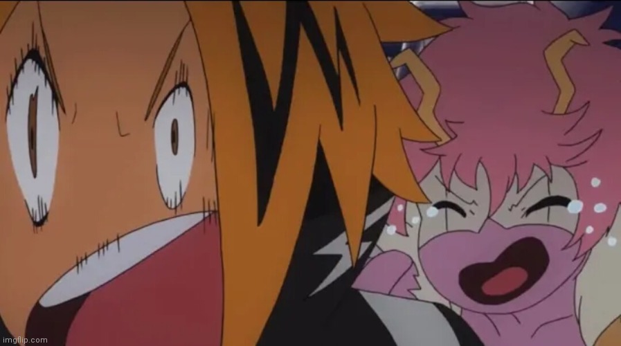 Kaminari and Mina - Imgflip