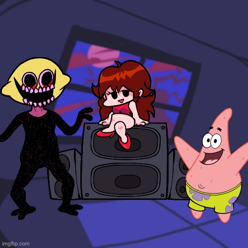 after seeing RecD’s Friday Night Funkin livestream and hearing the lemon demon | image tagged in patrick star,lemon demon,recd,friday night funkin,memes | made w/ Imgflip meme maker