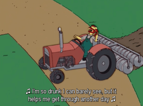 High Quality Drunk Groundkeeper Willie Blank Meme Template