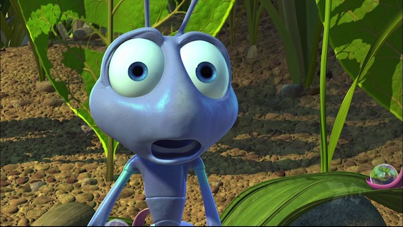 Shocked Ant from A Bug's Life Blank Meme Template