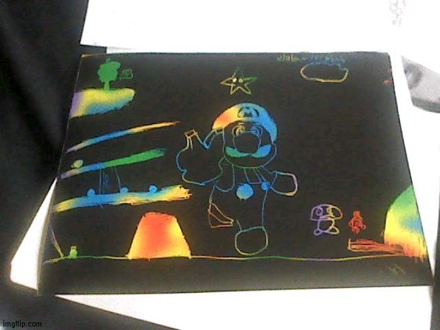 i did this in art class a few months ago | made w/ Imgflip meme maker