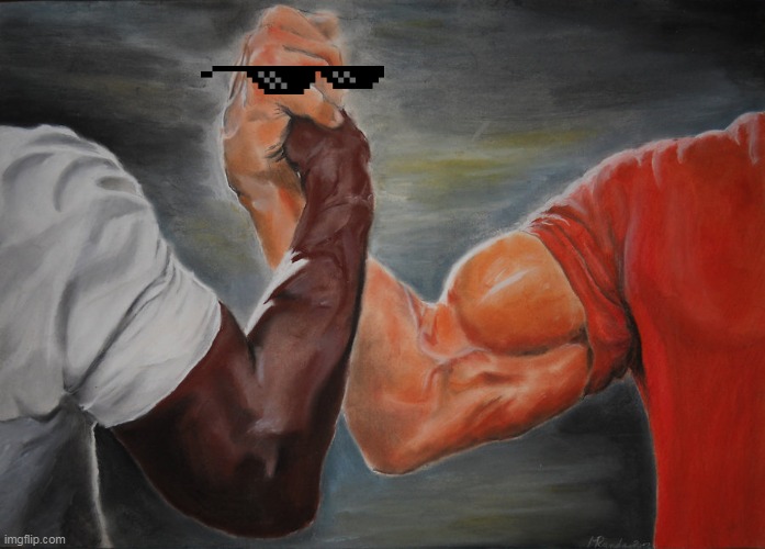Epic Handshake Meme | image tagged in memes,epic handshake | made w/ Imgflip meme maker