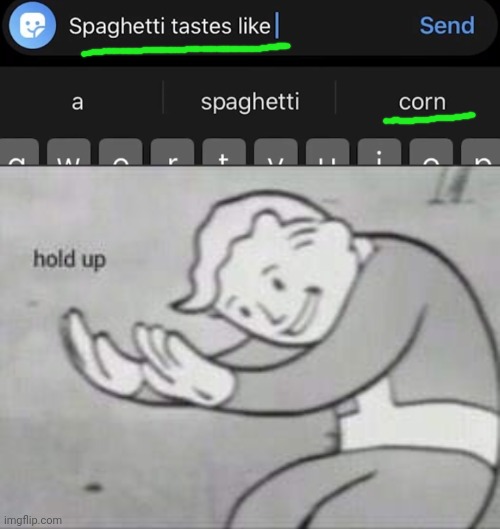 image tagged in fallout hold up | made w/ Imgflip meme maker