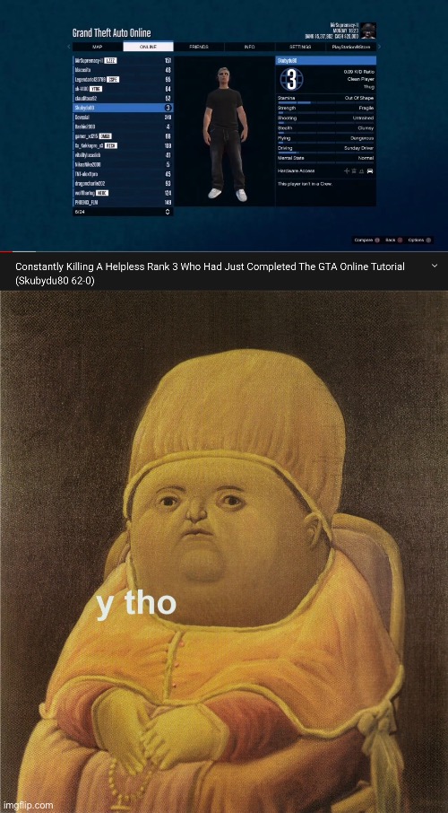 y | image tagged in y tho | made w/ Imgflip meme maker