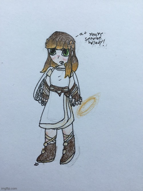 Kid Icarus oc | made w/ Imgflip meme maker
