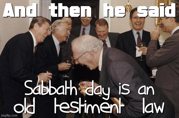 Then what about the other 10 commandments? | image tagged in and then he said,religion,christianity,bible,holy bible,false teachers | made w/ Imgflip meme maker