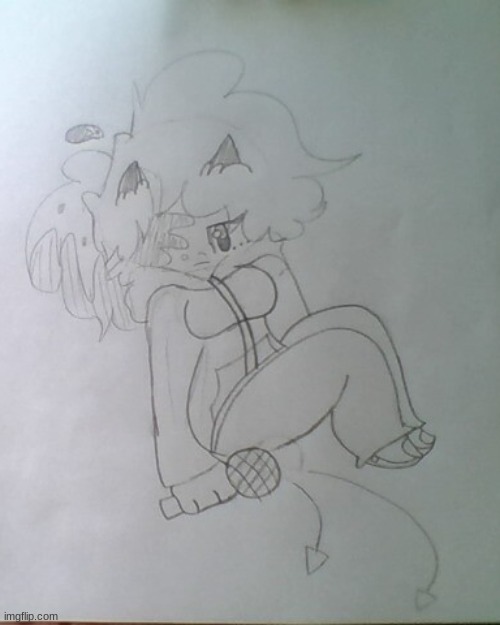 Tried drawing Mina as w h i t t y | made w/ Imgflip meme maker