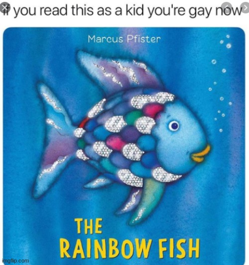 i'm a rainbow fish stan lol | made w/ Imgflip meme maker