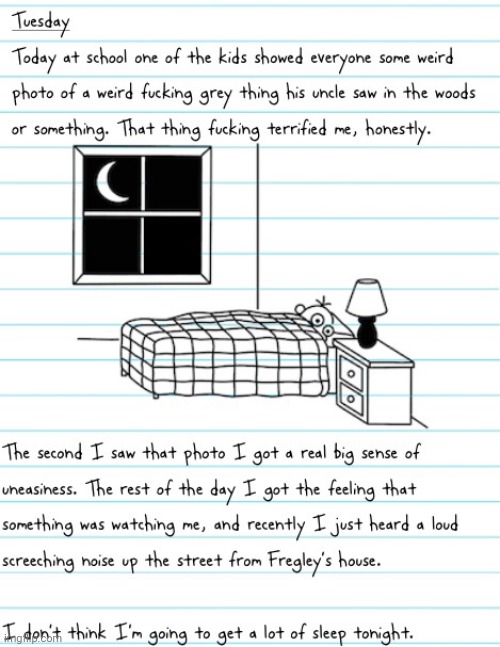 Here have a SCP and diary of a wimpy kid crossover | made w/ Imgflip meme maker