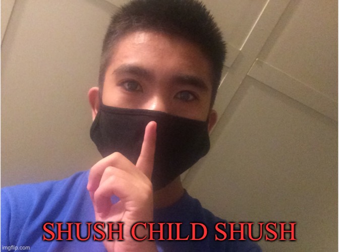 You’ll blow away my cover... | SHUSH CHILD SHUSH | made w/ Imgflip meme maker
