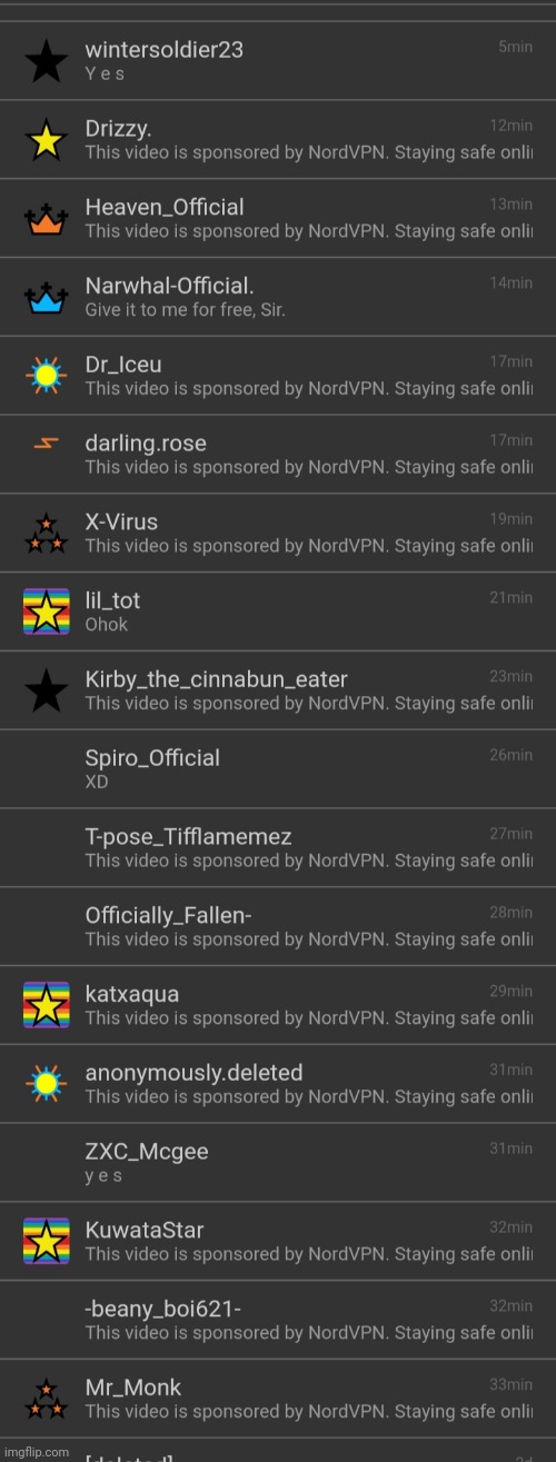 I wasted about 15 minutes spamming the NordVPN ad #whatamidoingwithmylife | made w/ Imgflip meme maker