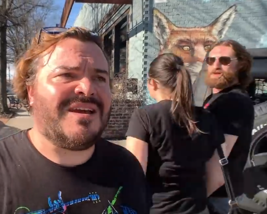 High Quality Jack Black - Distracted Boyfriend Blank Meme Template