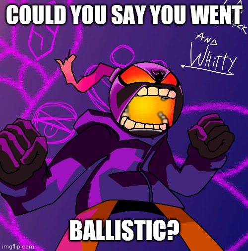 COULD YOU SAY YOU WENT BALLISTIC? | made w/ Imgflip meme maker